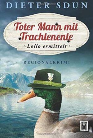 Toter Mann mit Trachtenente