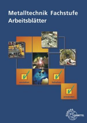 Metalltechnik Fachstufe Arbeitsblätter