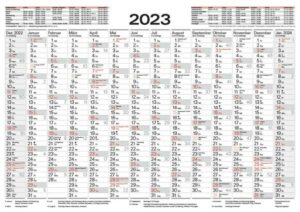 Tafelkalender A5 2023