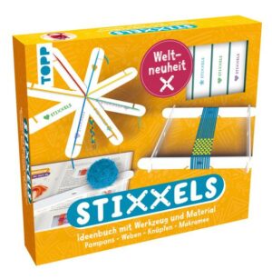 Kreativ-Set Stixxels - Das Universalwerkzeug für Makramee