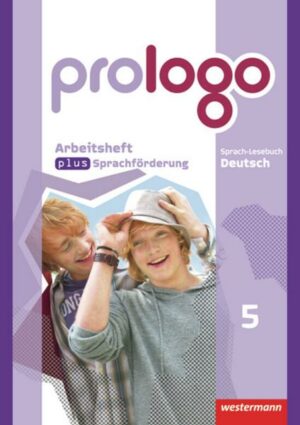 Prologo 9. Arbeitsheft plus Sprachförderung. Allgemeine Ausgabe
