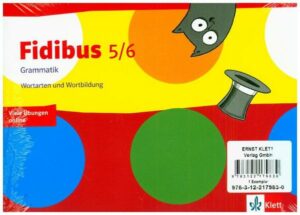 Fidibus Paket Grammatik. 3 Arbeitshefte Klasse 5/6