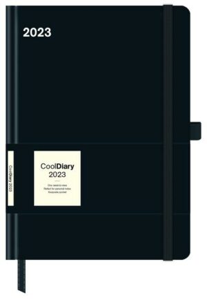Black/Black 2023 - Diary - Buchkalender - Taschenkalender - 16x22