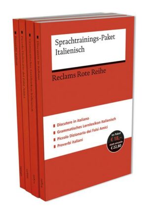 Sprachtrainings-Paket Italienisch