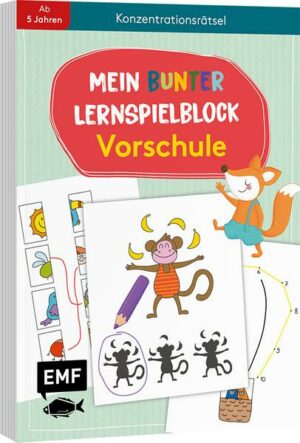 Mein bunter Lernspielblock – Vorschule: Konzentrationsrätsel