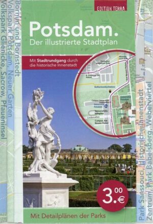 Potsdam illustrierte Stadtplan