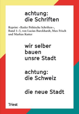 Achtung: die Schriften