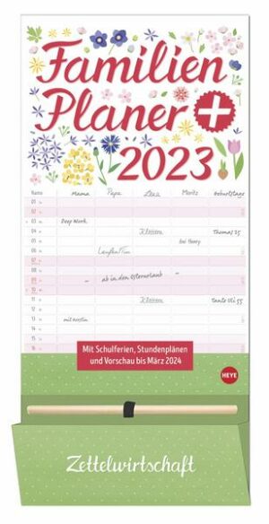 Familienplaner plus Tasche 2023