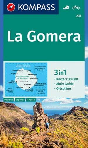 KOMPASS Wanderkarte 231 La Gomera