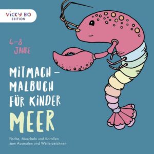 Mitmach-Malbuch für Kinder - MEER