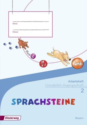 SPRACHSTEINE Sprachbuch 2 Arbeitsheft 2 VA . Vereinfachte Ausgangsschrift. Arbeitsheft + Beilage Wörterkasten. Bayern