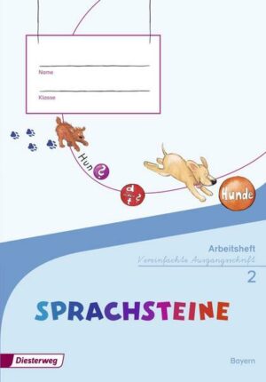 SPRACHSTEINE Sprachbuch 2 Arbeitsheft 2 VA . Vereinfachte Ausgangsschrift. Arbeitsheft + Beilage Wörterkasten. Bayern