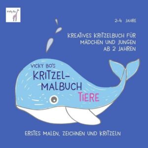 Kritzel-Malbuch ab 2 Jahre - Tiere
