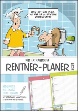 Der extragroße Rentner-Planer 2023 - Bildkalender A3 (29