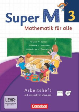 Super M 3. Schuljahr. Arbeitsheft mit CD-ROM. Westliche Bundesländer