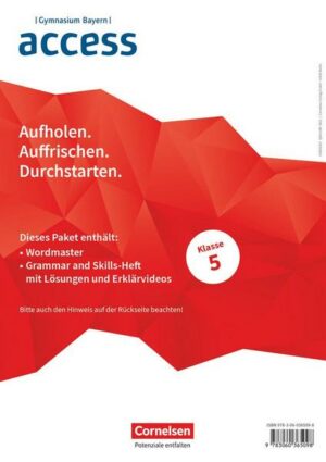 Access 5. Jahrgangsstufe. Bayern - Wordmaster und Grammar and Skills (Im Paket)