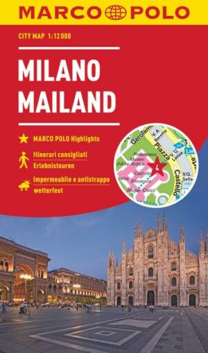 MARCO POLO Cityplan Mailand 1:12 000