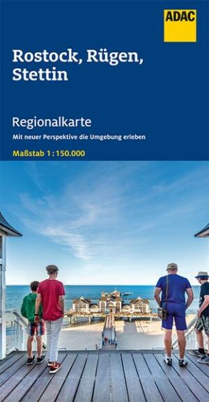 ADAC Regionalkarte Deutschland Blatt 3 Rostock