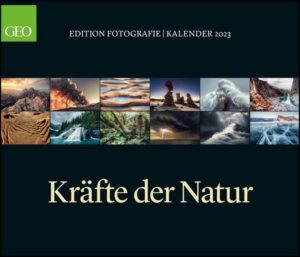 GEO Edition: Kräfte der Natur 2023 - Wand-Kalender - Poster-Kalender - 70x60