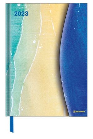 Watercolours 2023 - Diary - Buchkalender - Taschenkalender - 16x22