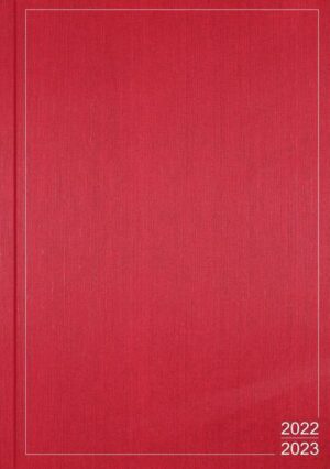 A4 Planer rot 2022/2023