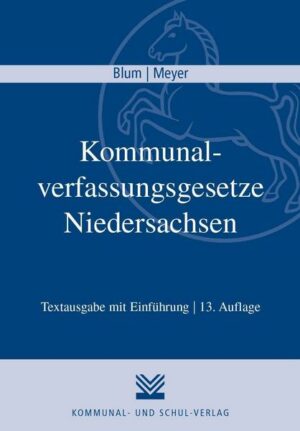 Kommunalverfassungsgesetze Niedersachsen