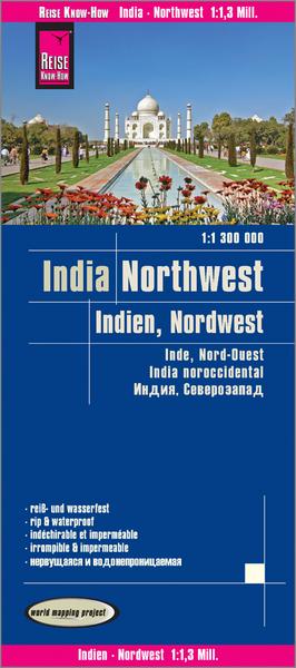 Reise Know-How Landkarte Indien