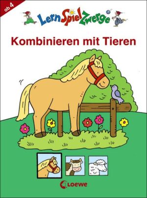 LernSpielZwerge - Kombinieren mit Tieren