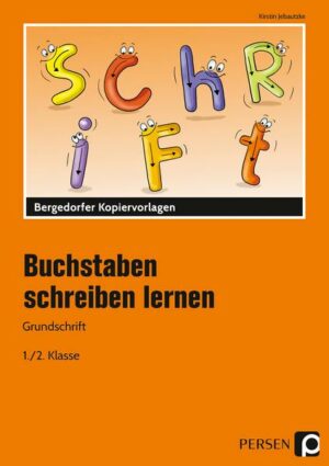 Buchstaben schreiben lernen - Grundschrift