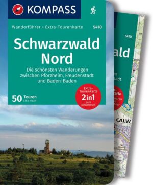 KOMPASS Wanderführer Schwarzwald Nord