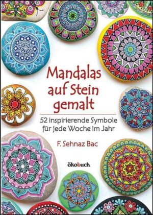 Mandalas auf Stein gemalt