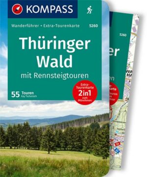 KOMPASS Wanderführer Thüringer Wald mit Rennsteigtouren