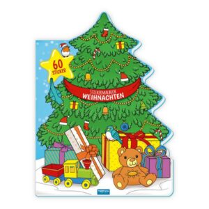 Trötsch Stickermalbuch Weihnachten