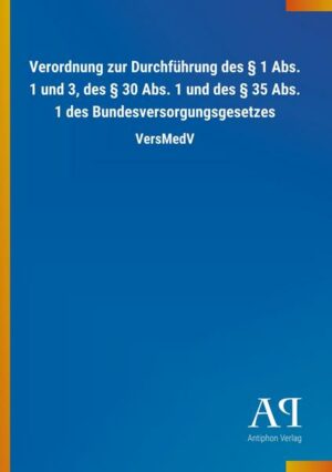 Verordnung zur Durchführung des § 1 Abs. 1 und 3