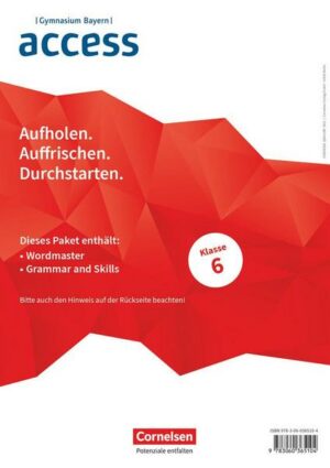 Access 6. Jahrgangsstufe. Bayern - Wordmaster und Grammar and Skills (Im Paket)