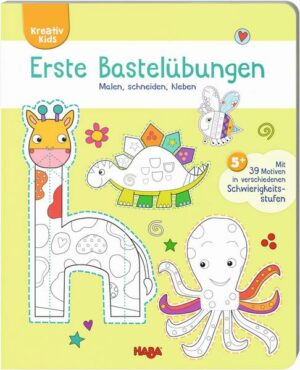 Erste Bastelübungen – Malen