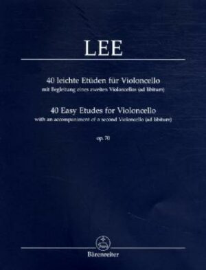 40 leichte Etüden für Violoncello
