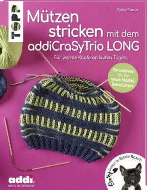 Mützen stricken mit dem addiCraSyTrio LONG (kreativ.kompakt.)