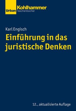 Einführung in das juristische Denken