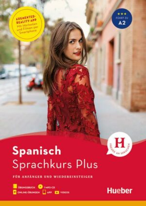 Hueber Sprachkurs Plus Spanisch / Buch mit MP3-CD