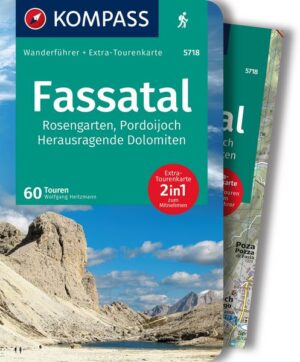 KOMPASS Wanderführer Fassatal