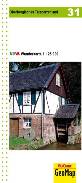 NRW-Wanderkarte 31. Oberbergisches Talsperrenland 1 : 25.000