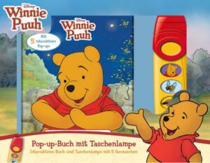 Disney Winnie Puuh - Pop-up-Buch und Taschenlampe mit 5 Geräuschen