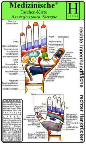 Handreflexzonen Therapie Med. Taschen-Kte.