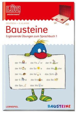 LÜK. Deutsch. 2. Klasse. - Teil 1: Bausteine - Ergänzende Übungen zum Sprachbuch