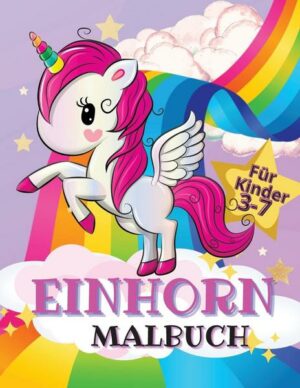 Einhorn Malbuch Für Kinder