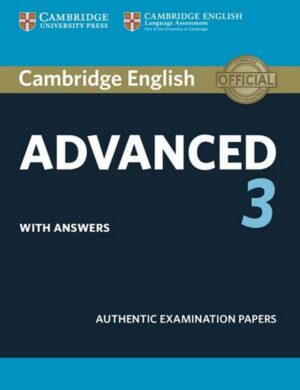 Cambridge English Advanced 3. Student's Book with answers