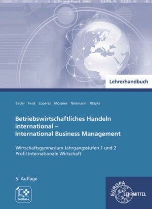 Lehrerhandb./Betriebsw. Handeln international