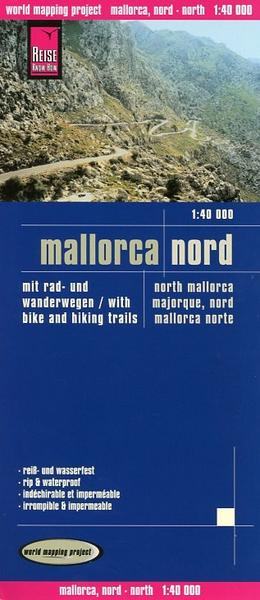 Mallorca Nord Wanderkarte. 1 : 40 000
