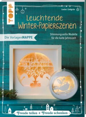 Leuchtende Winter-Papierszenen (kreativ.kompakt)